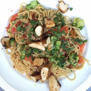 Healthy Sesame Noodles and Ponzu Chicken Recipe