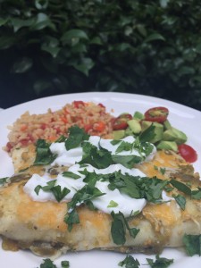 chicken enchiladas verdes
